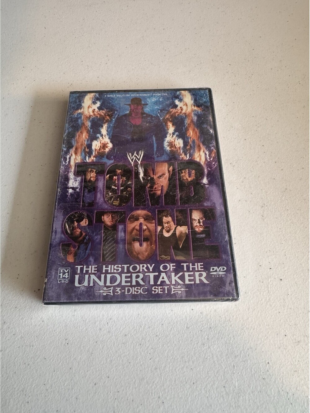 WWE - Tombstone: The History of the Undertaker (DVD, 2005, 3-Disc Set)